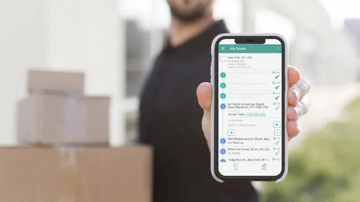 SmartRoutes mobile app