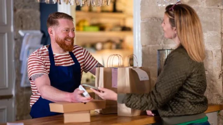 Encourage customers to pick up their orders