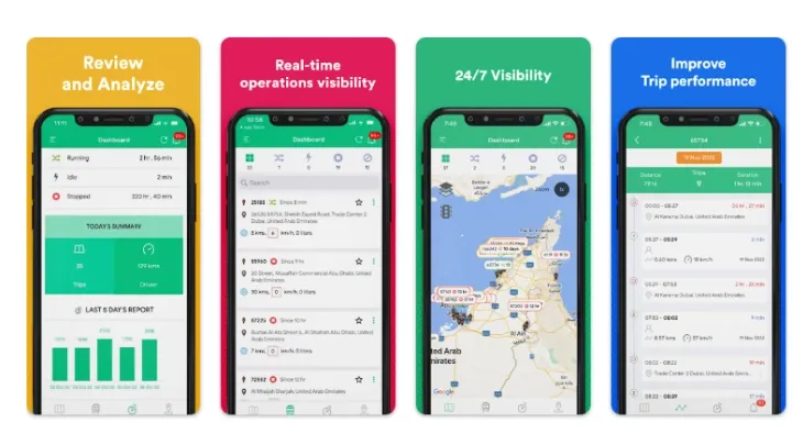 Fleetroot delivery management app with driver tracking for small business.