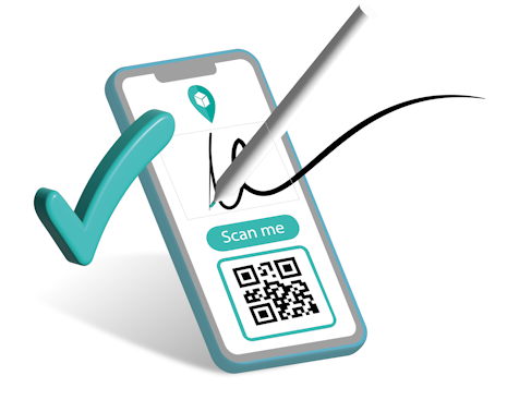 Electronic proof of delivery captured using the SmartRoutes platform