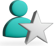 Customer loyalty icon