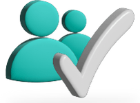 Improved customer service icon